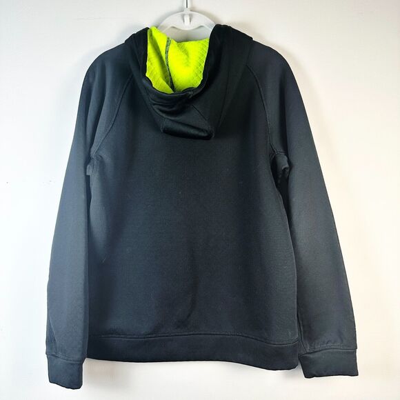 FILA Sport Hoodie Women L - XL Black Live In Motion Sweatshirt Athleisure NWOT - Picture 3 of 7